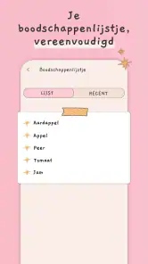 Maaltijdplanner-Wekelijks Plan screenshot