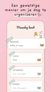 Maaltijdplanner-Wekelijks Plan screenshot