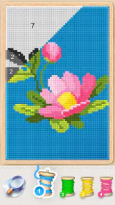Magic Cross Stitch: Pixel Art screenshot