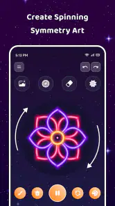 Magic Wheel - Spin Art Drawing screenshot