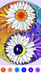 Mandala Color by Number Book 2