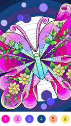 Mandala Color by Number Book 5