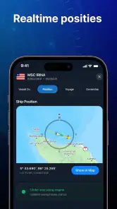 MarineRadar: Vaartuigvolger screenshot