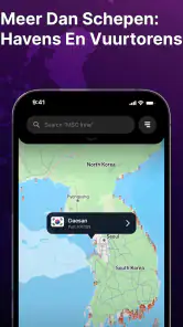 MarineRadar: Vaartuigvolger screenshot