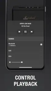 Marshall Bluetooth screenshot