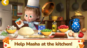 Masha and the Bear Pizza Maker screenshot