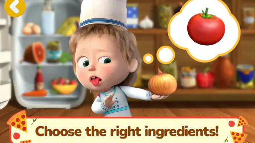 Masha and the Bear Pizza Maker 8