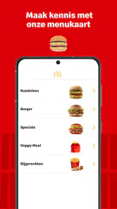 McDonald´s App Aruba y Curaçao screenshot