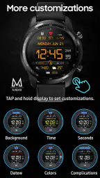 MD111 Digital watch face 6