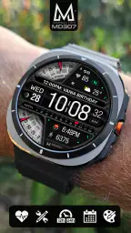 MD307 Digital watch face 3