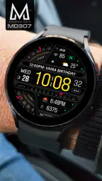 MD307 Digital watch face 4