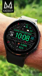 MD307 Digital watch face 5