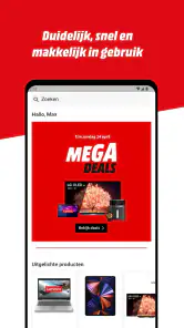 MediaMarkt Nederland screenshot