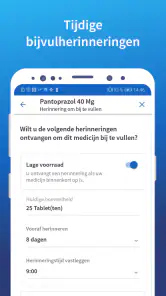 mediteo: medicatieherinnering screenshot