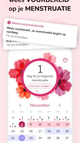 Menstruatie Kalender: Ovulatie screenshot
