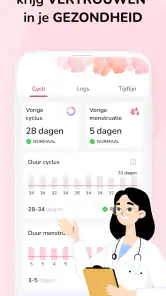 Menstruatie Kalender: Ovulatie screenshot