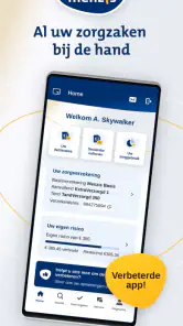 Menzis app screenshot