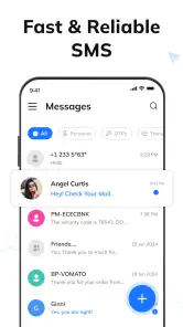 Messages: Text SMS Home App screenshot