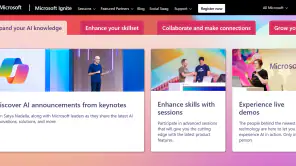 Microsoft Ignite screenshot