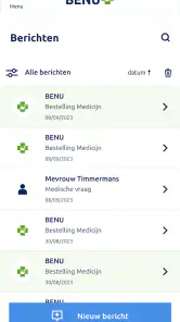 Mijn BENU screenshot