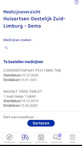 Mijn Huisarts online screenshot