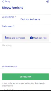Mijn Huisarts online screenshot