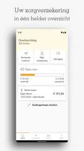 Mijn zorg van a.s.r. screenshot
