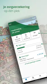 MijnDSW screenshot