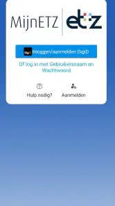 MijnETZ screenshot