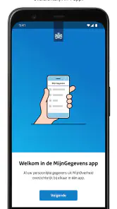 MijnGegevens screenshot