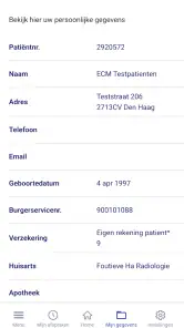 MijnHaga screenshot