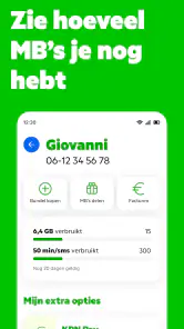 MijnKPN screenshot