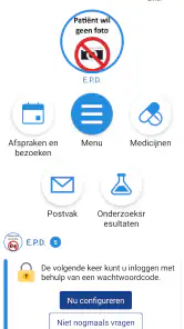 MijnOLVG screenshot