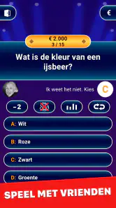 Miljonair 2026: offline trivia screenshot