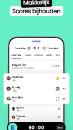 Mingle Sport | Voetbal App 5