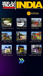 Mod Dj Truck India 1