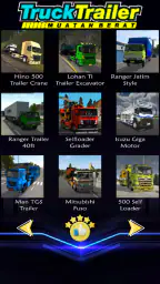 Mod Truck Trailer Muatan Berat 2