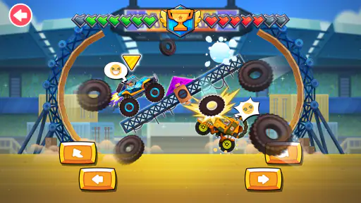 Monstertruckspellen Kids 4