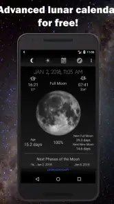 Moon Phase Calendar screenshot
