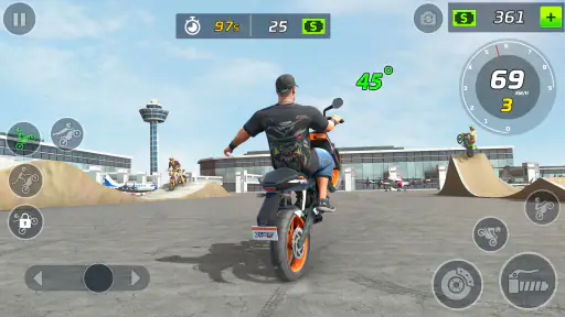 motor stunt wheelie spel 3