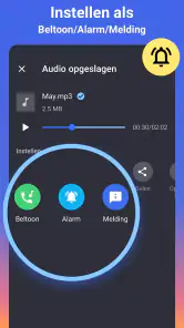 MP3 Snijder - muziek editen screenshot