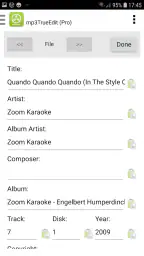 mp3TrueEdit touch Audio Editor 7