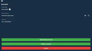 Mullvad VPN screenshot