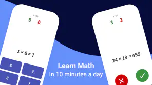 Multiplication Games Math quiz screenshot