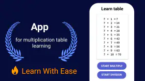 Multiplication Games Math quiz screenshot