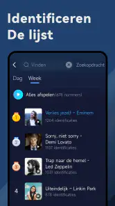 Muziek Herkenning- Song Finder screenshot
