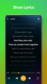 Muziekspeler screenshot