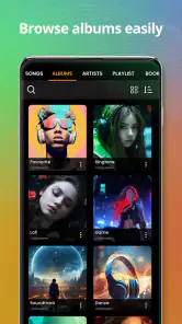 Muziekspeler screenshot