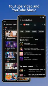 Muziekspeler en videospeler screenshot