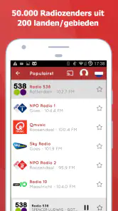 myTuner Radio Nederland screenshot